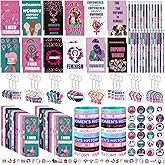 Feifeiya 145 Pcs Women's History Month Gifts Bulk International Women Day Gift Set Accessories Inspirational Female Rights Awareness for Party Office Community Supply