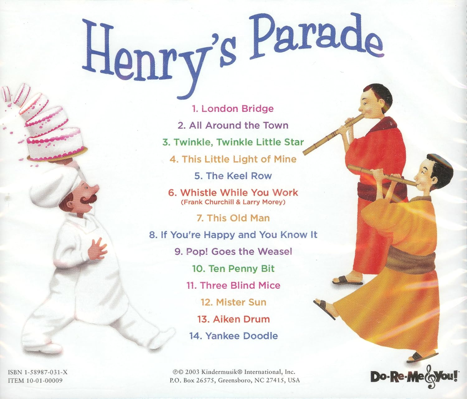 Kindermusik Henrys Parade Amazoncom Music - 
