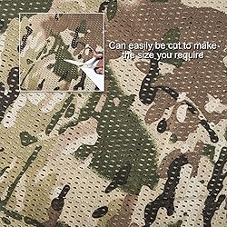 LOOGU Camo Burlap, Camouflage Netting Cover Army