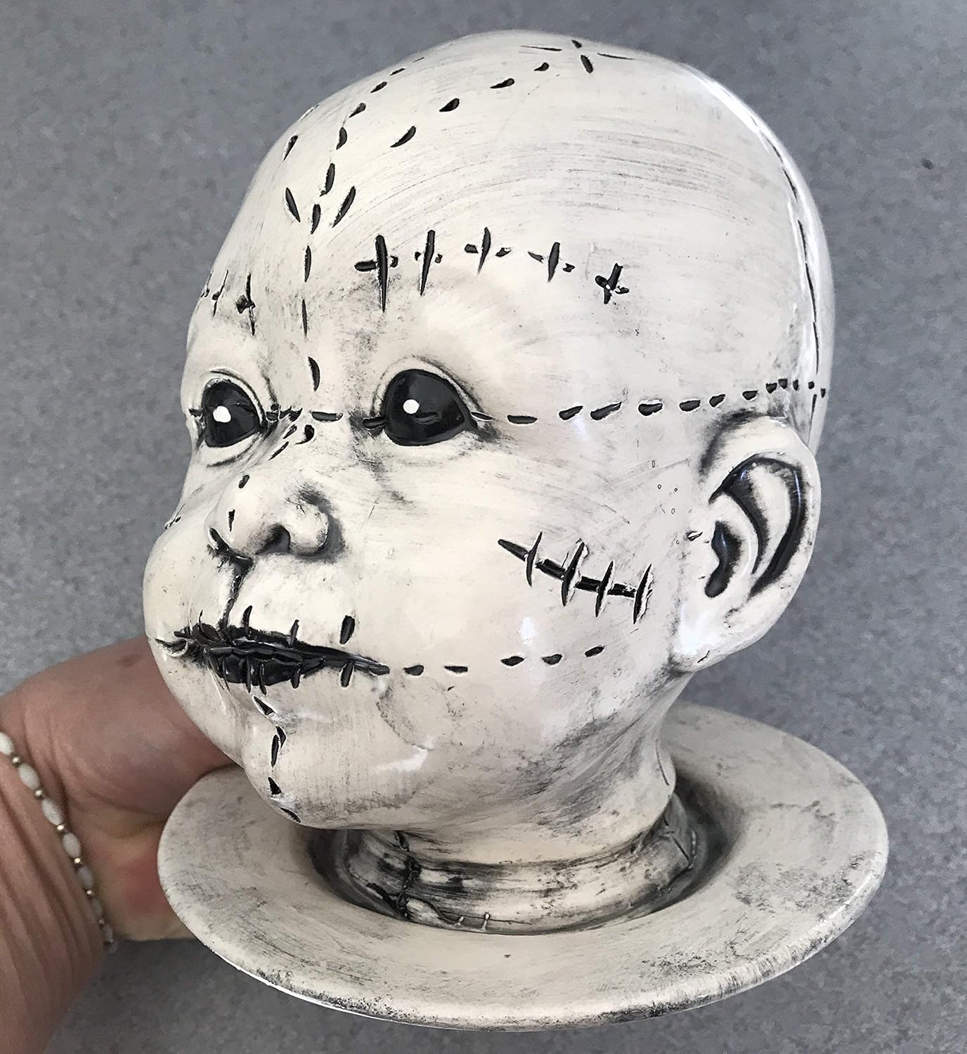 scary baby doll heads