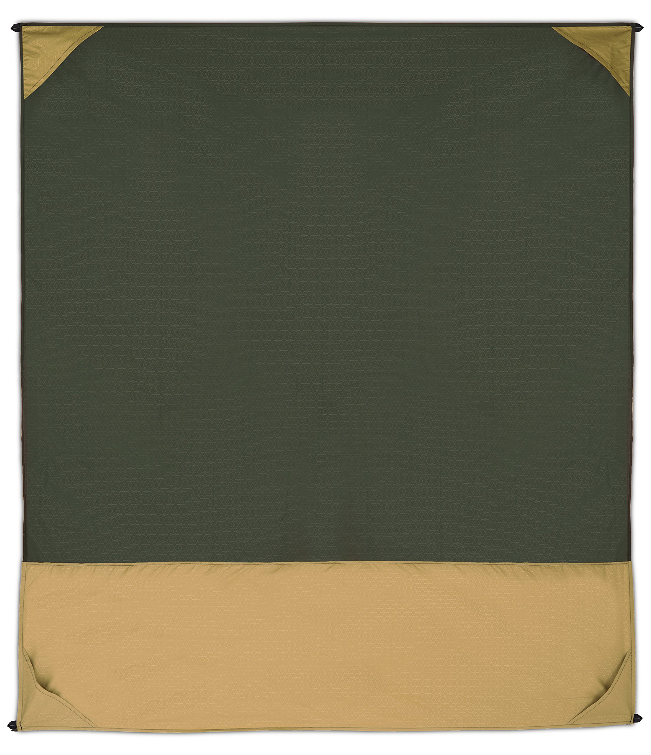 Ultra Portable Pocket Blanket – Waterproof Packable Blanket Perfect for Travel, the Beach, Camping, Picnics, Backpacking – Compact Blanket + FREE BONUS Bottle Holder Carabiner with Compass by Out&Joy