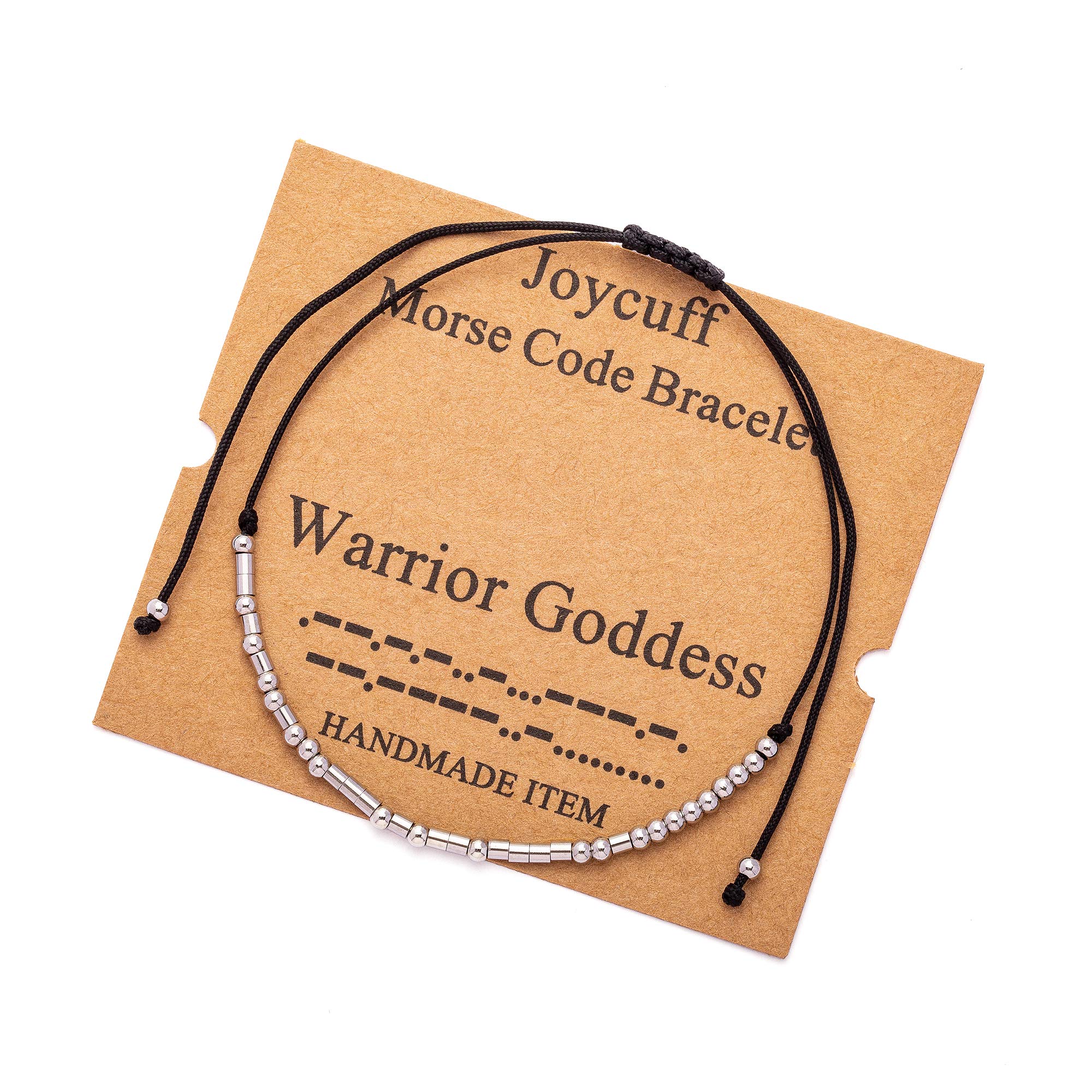 Warrior Goddess Morse Code Bracelets for Women