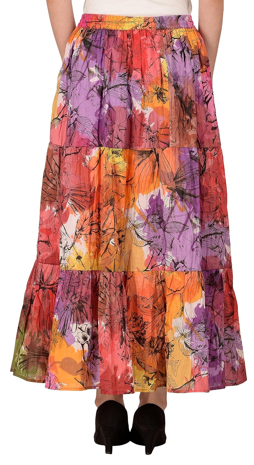 cotton breeze women's a-line skirt