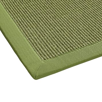 Bodenmeister Sisal Teppich Modern Hochwertige Bordure Flachgewebe