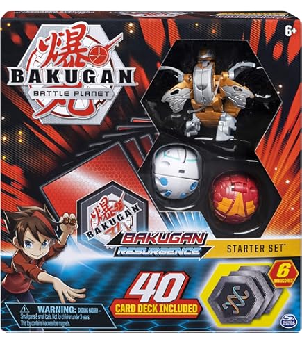 Amazon.com: Bakugan, Battle Brawlers Starter Set with