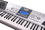 RockJam 61 Key Keyboard Piano Kit with Stand Bench Headphones Lessons view 2