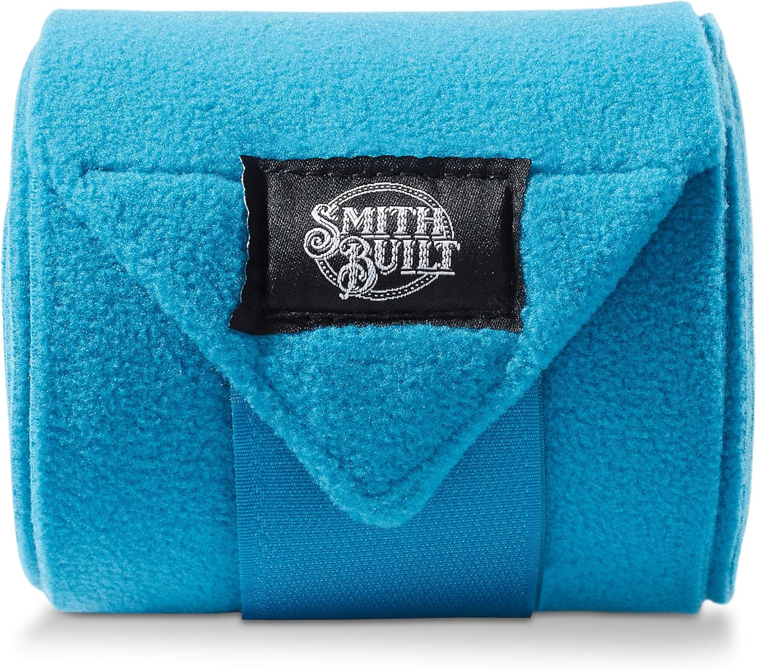 SmithBuilt Equine Fleece Polo Wraps, Turquoise - (Set of 4) Horse Leg Bandages : Pet Supplies