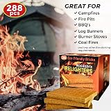 Woodabrix Natural Wood Eco Firelighters 288 Sustainable Fire-Starters view 4