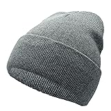 Unisex Knit Soft Warm Cuffed Beanie Hat Winter Camo