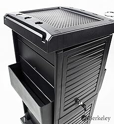 Berkeley Lockable Salon Trolley Cart Perfect for