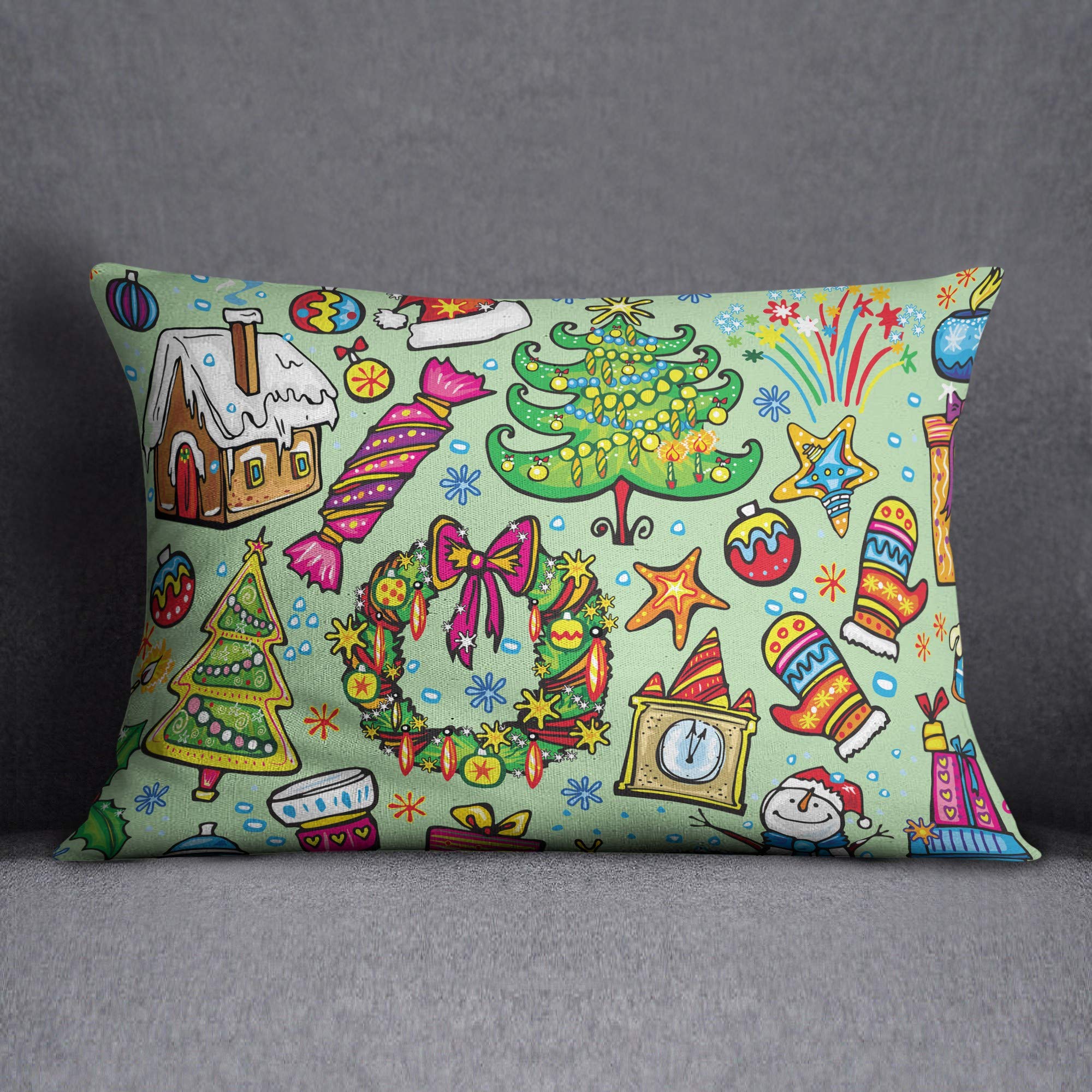 Bonamaison Decorative Cushion Cover, Multicolor, 35X50