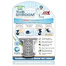 TubShroom the Revolutionary Tub Drain Protector Hair Catcher/Strainer/Snare, Gray