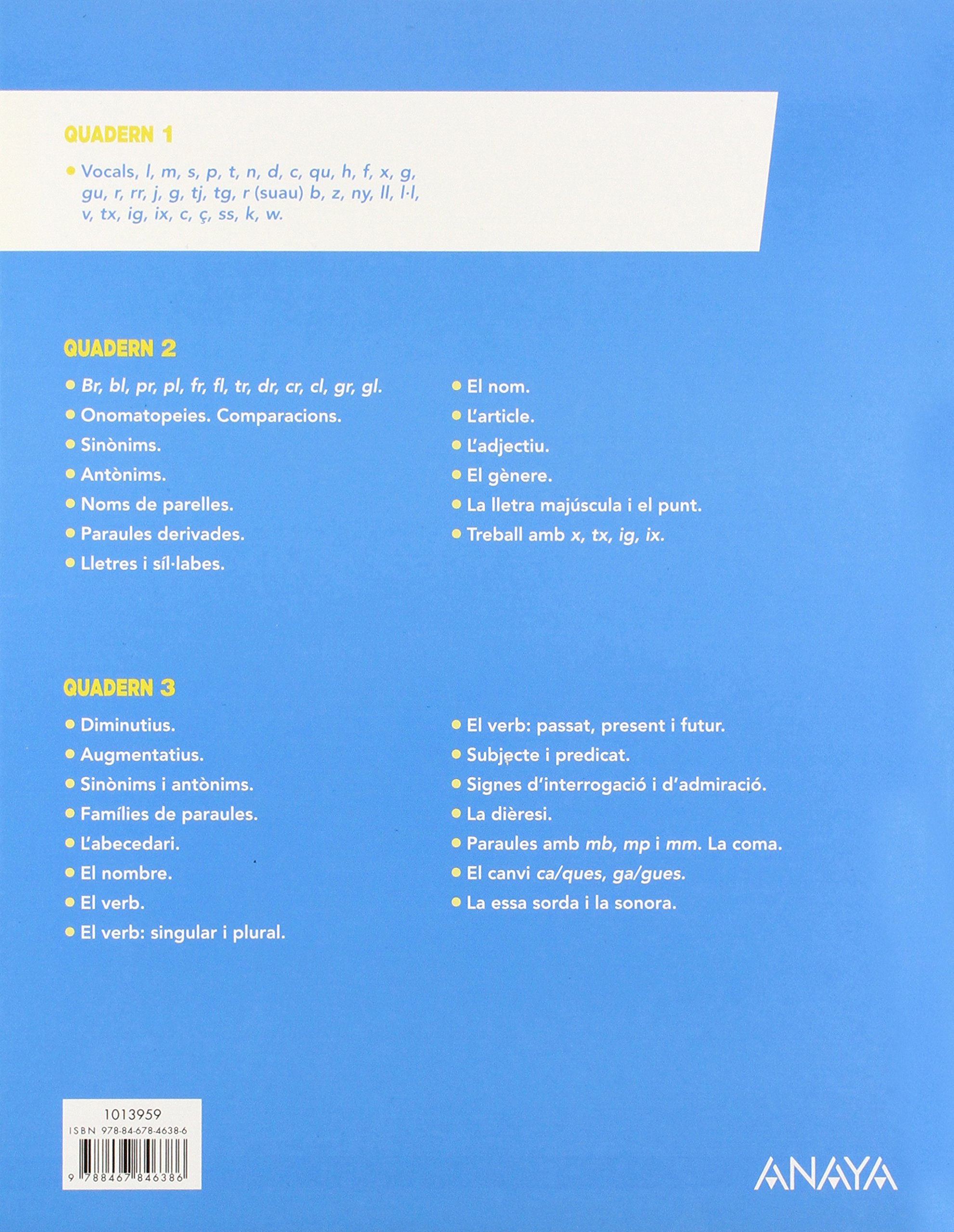 Aprendre Es Creixer Llengua 1 Educacio Primaria Valencia Quadern 1 Amazon De Canada Gonzalez Jose Francisco Fremdsprachige Bucher