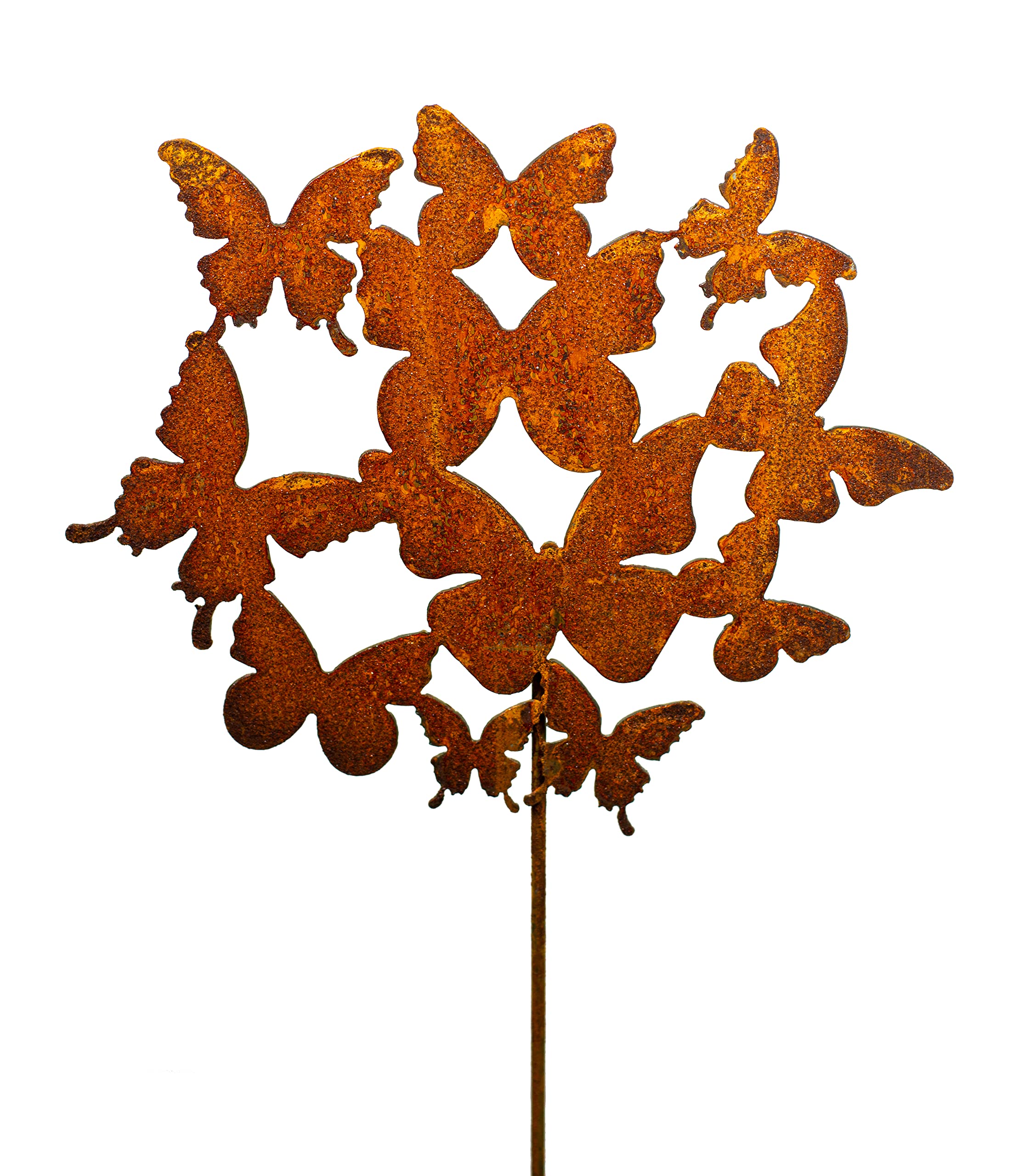 Blümelhuber Butterfly Garden Decoration Rust – Butterfly Garden Decoration Figures – Decorative Spring – Metal Decoration