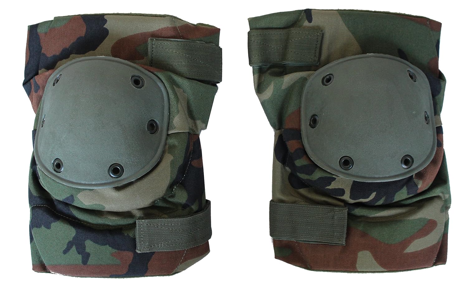 Night Crawler Tactical Knee Pads (Woodland) paintball
