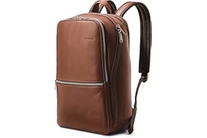 Samsonite Classic Leather Slim Backpack