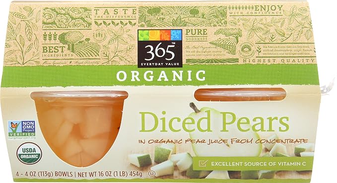 365 everyday value diced pears in Juice (099482441777)