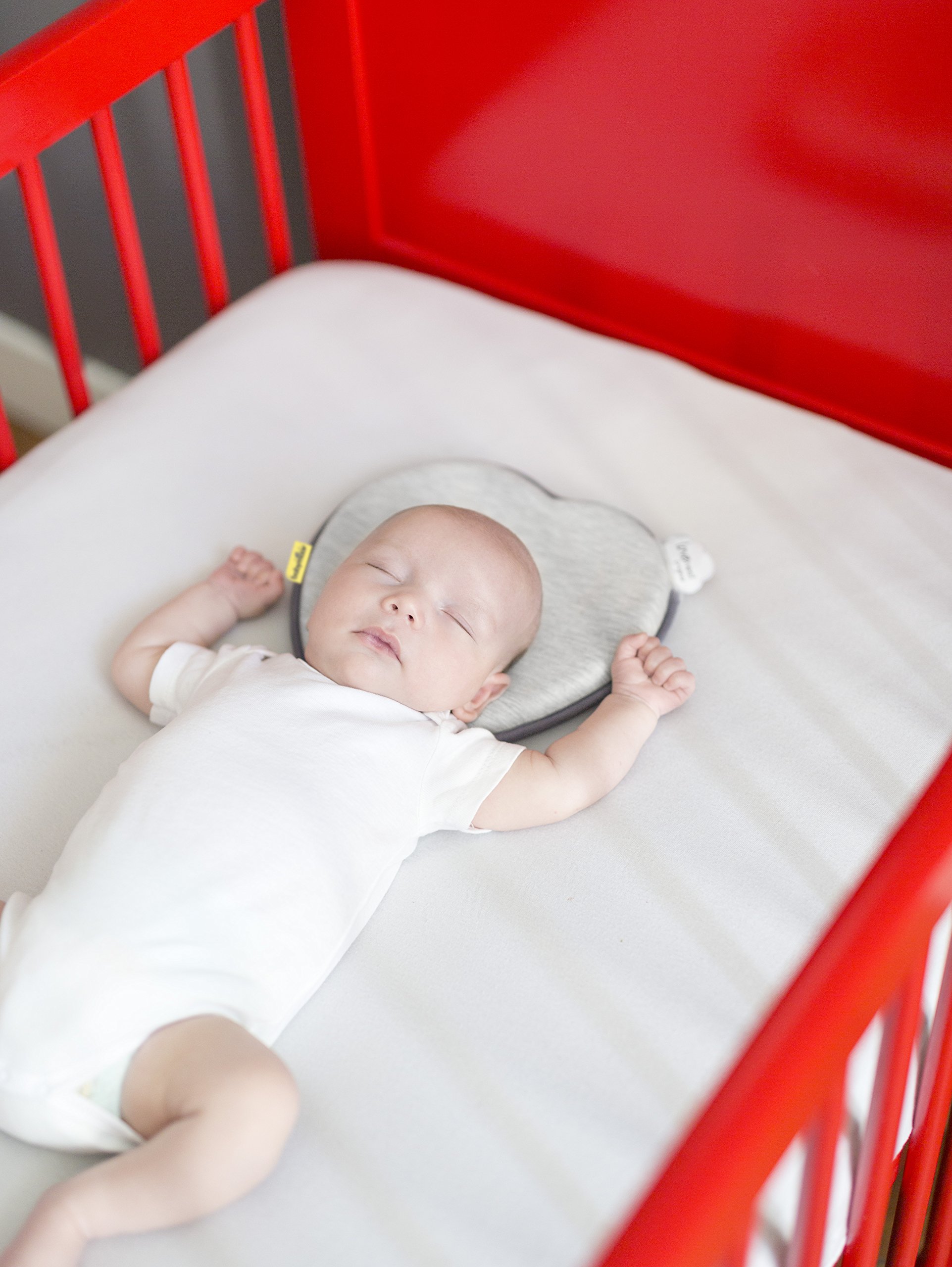 Babymoov Lovenest Original Baby Pillow And Head Support Smokey