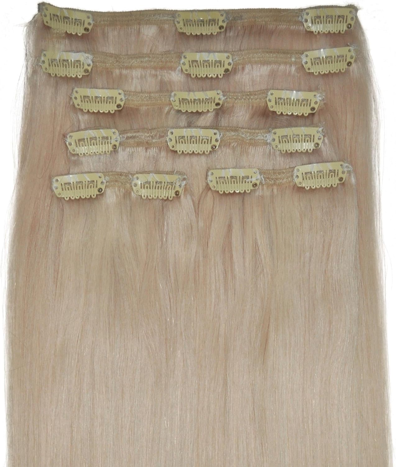Luxury, FULL HEAD, Real Clipin Hair Extensions 100 Remy, Triple