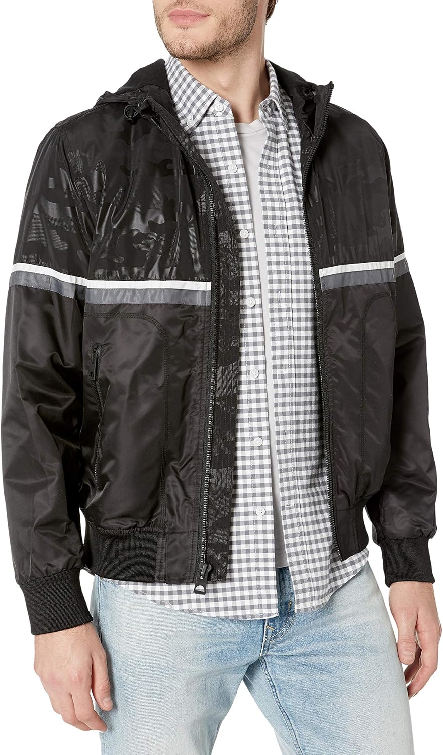 guess men's windbreaker