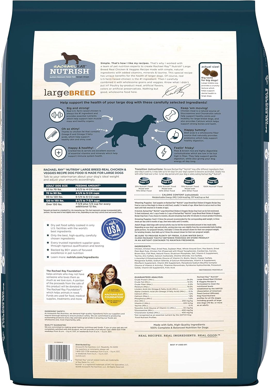 rachael ray large breed