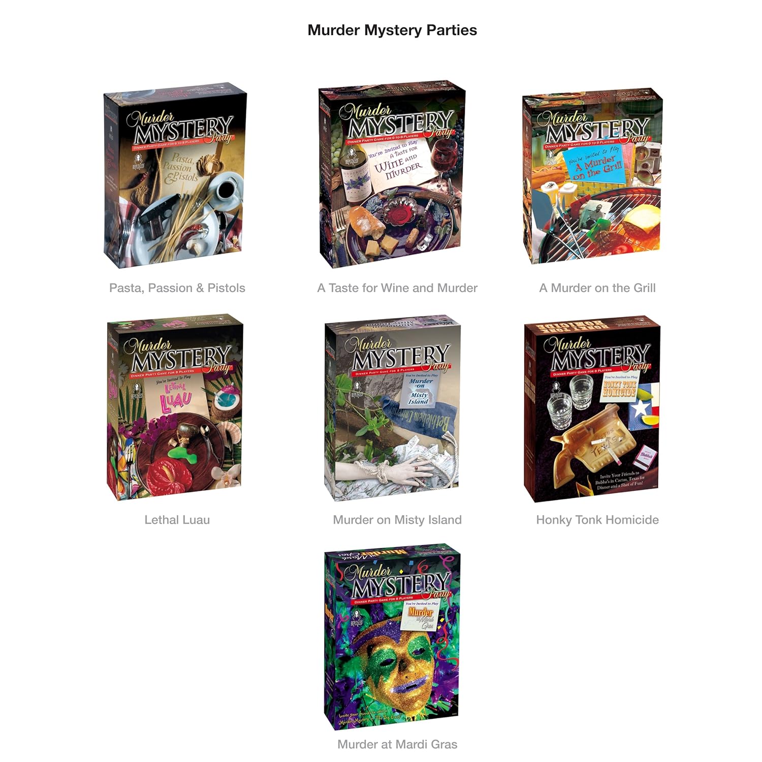 Halloween Murder Mystery Party Game