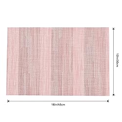 Leetaltree Misty Rose Placemats Set of 6 - Heat