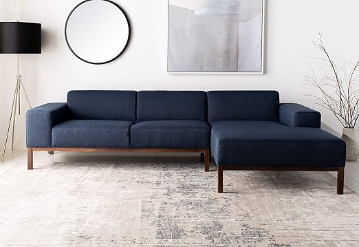 Amazon Com Safavieh Couture Dove Dark Blue Mid Century Modern