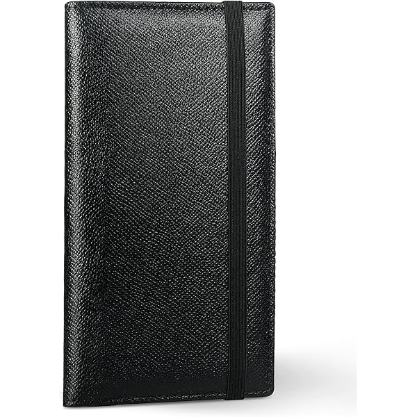 Check And Card Holder Faux Leather Checkbook Cover For Men Women