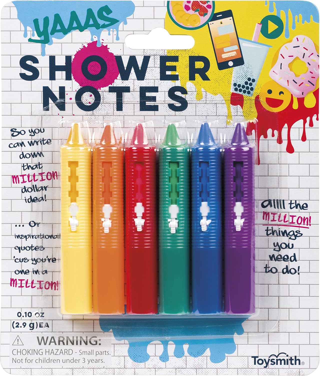 shower crayons