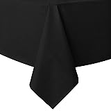 sancua 100% Waterproof Rectangle PVC Tablecloth