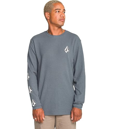 Amazon.com: Volcom Men's Nunez Colorblock Long Sleeve Hooded