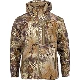 Kryptek Vellus Jacket for Men's | 3-Point Adjustable Hood, Waterproof &amp; Windproof, Insulated Thinsulate Platinum for Hunting