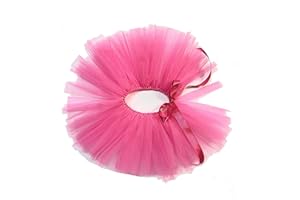PAWPATU Handcrafted in USA Hotpink Tulle Tutu for Extra Large Dogs