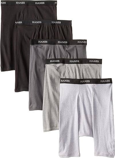 hanes men's comfort flex fit long leg boxer briefs