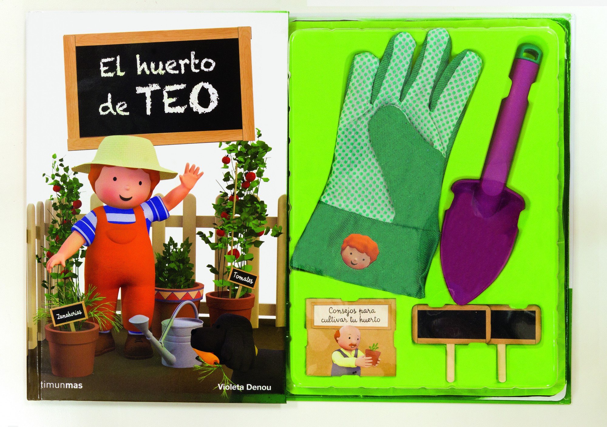 El huerto de Teo (Libros especiales de Teo): Amazon.es: Denou ...