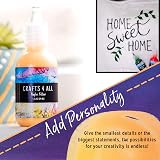 Crafts 4 ALL 24-Color Fabric Paint Set for T-Shirts, Shoes, Canvas & More view 5