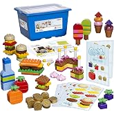 LEGO Education Caf&eacute;+ DUPLO Set 45004, Fun Role-Playing and STEAM Learning Toy, Early Math Skills for Girls and Boys Ages 3 and up (131 Pieces)