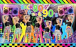 LARSD 80s Retro Biker Shorts Women 90s High Waist