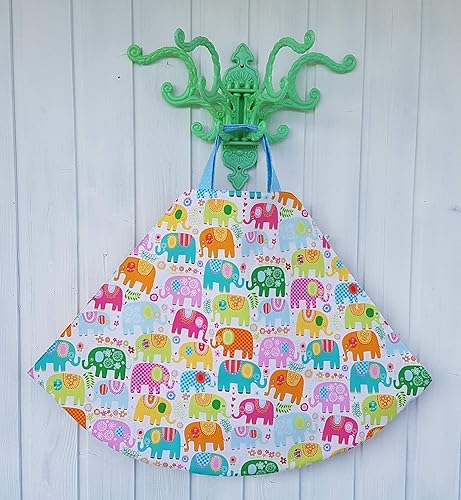 Wiegetuch'bunte Elefanten' für Babys