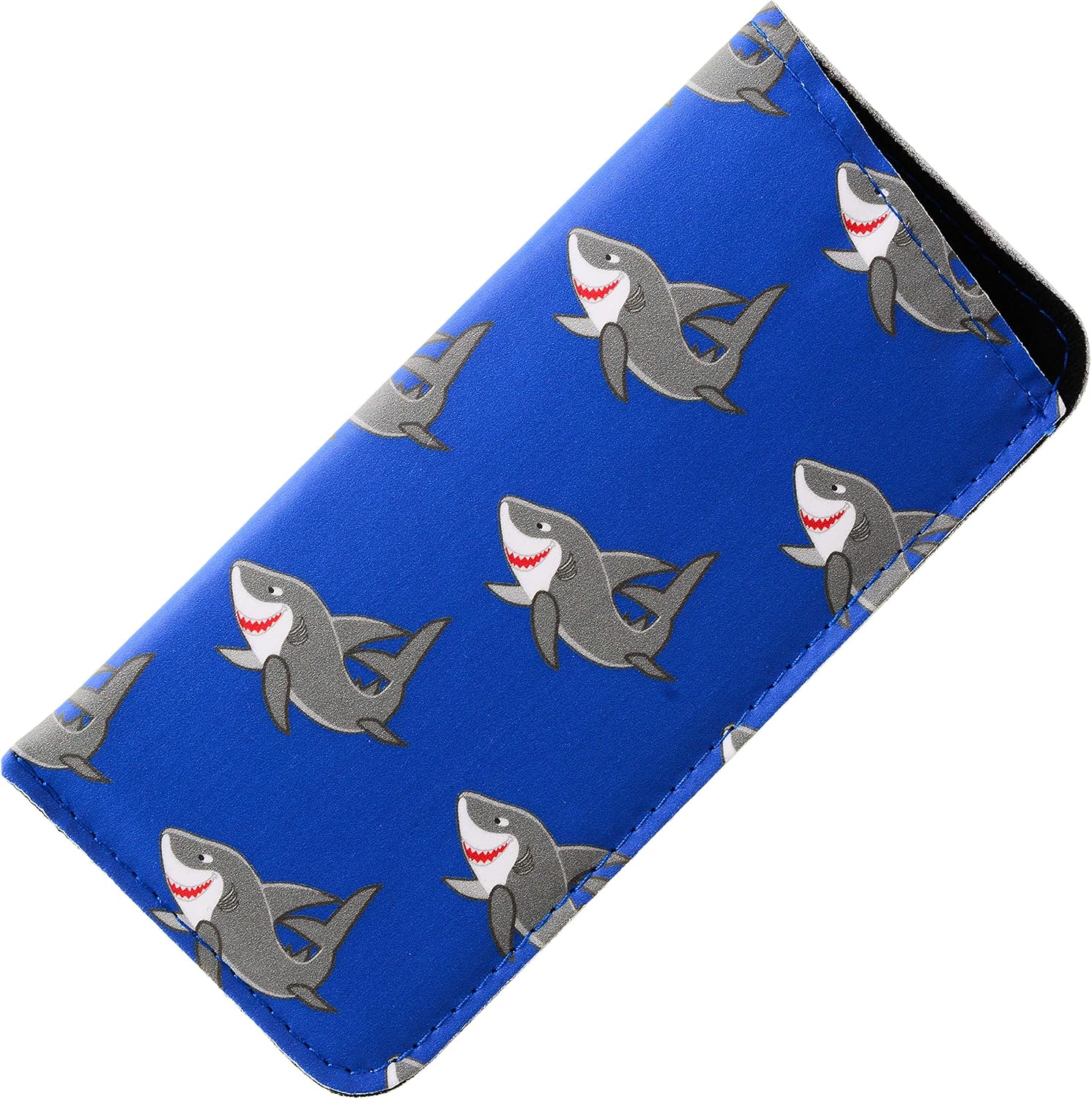 Soft Slip In Eyeglass Case For Girl Boy Kids Small Frames, Glasses - Sport, Sea Animal, Fairytale