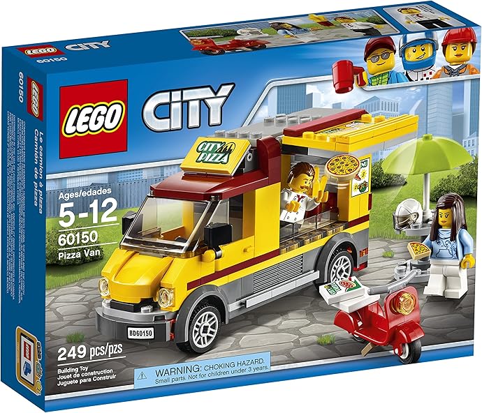 LEGO 乐高 CITY 城市系列 60150 披萨贩卖车 积木玩具 5.5折$10.99史低 海淘转运到手约￥101