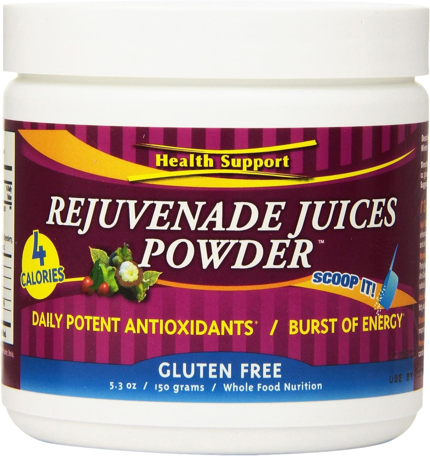Health Support Rejuvenate Juices Powder, 5.3 Ounce Health