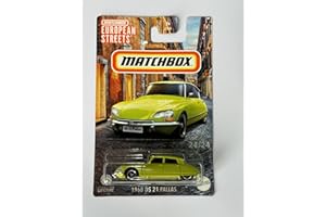 2024 Matchbox European Streets 1968 DS 21 Pallas Lime Green 24/24 (Long Card) HVV41