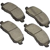 BOSCH BE866H Blue Ceramic Disc Brake Pad Set with Hardware - Front | Compatible with Select Chrysler 200; Dodge Avenger, Caliber; Jeep Compass, Patriot; Mitsubishi Eclipse, Outlander + More