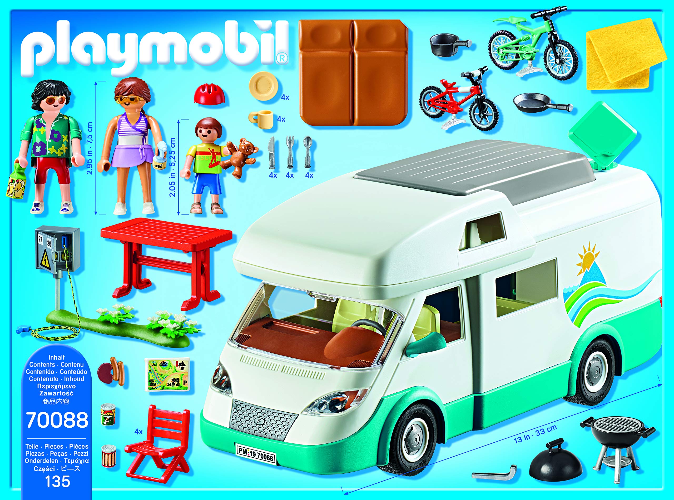 playmobil car and caravan