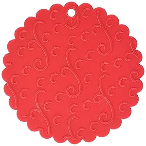 Norpro 566, Red Silicone Jar Opener, 6"