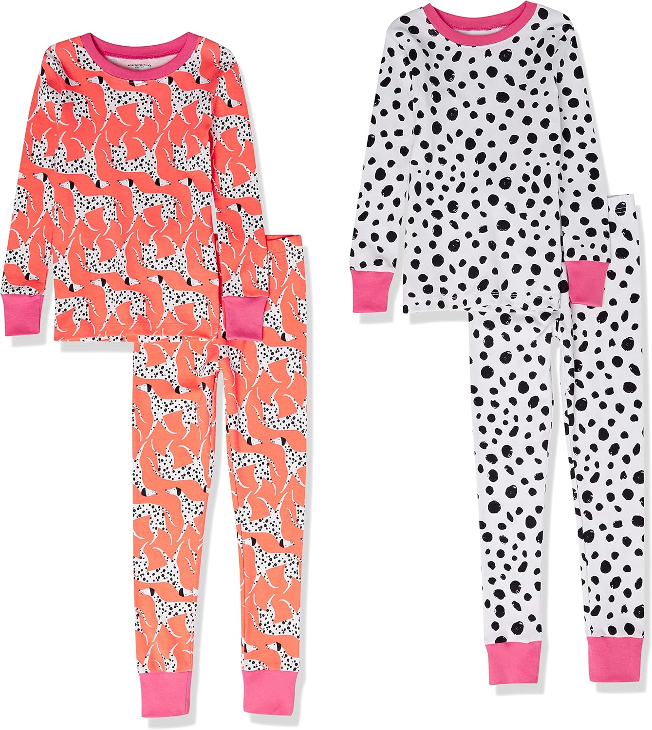 Amazon Essentials Mädchen Snugfit Cotton Pajamas Sleepwear Sets Pajama