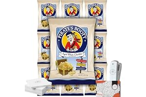 Pirate's Booty Aged White Cheddar Cheese Puffs, 0.5oz, Pack of 10, By Drinkolin