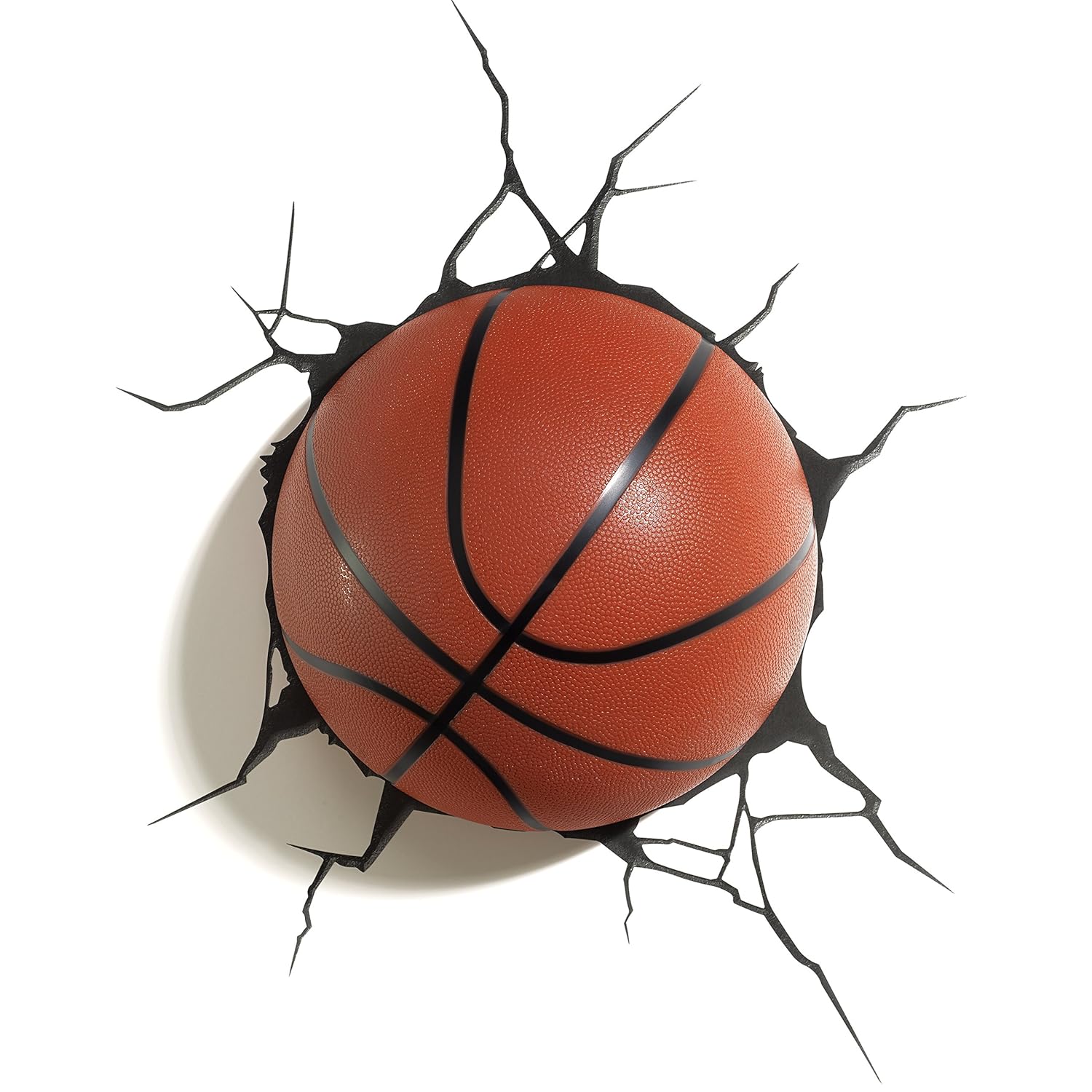 3D Light FX Plastic Basketball Light Orange/ Black Amazon.co.uk